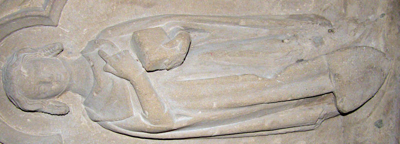 Germany Bad Munstereifel - St Chrysantheus and Daria Gotfried von Berheim 1335 weeper